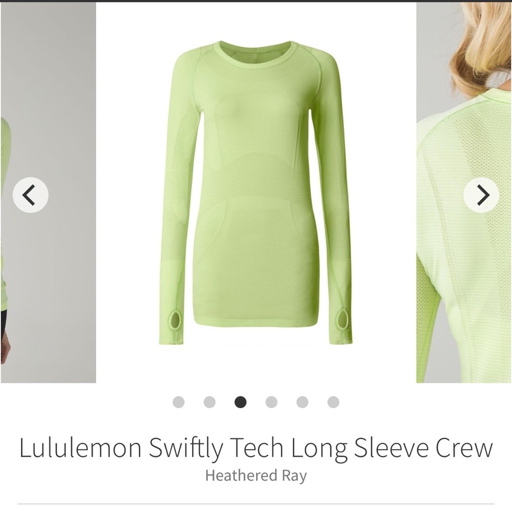 lululemon athletica Swiftly Tech Long Sleeve Crew - Picture 7 of 7